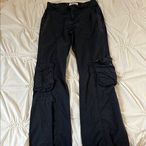 Black Cargo Pants